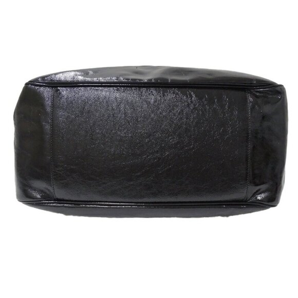 YVES SAINT LAURENT Black Leather Tote Bag - Picture 5 of 12